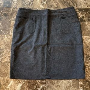 Worthington Stretch Grey Skirt, 8